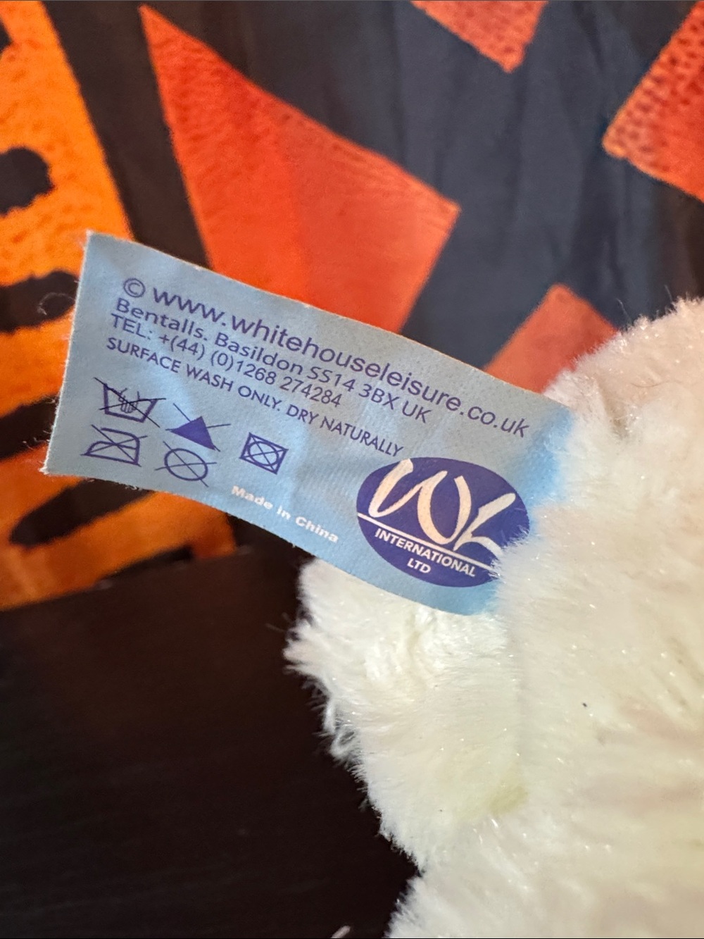 Plush White Alpaca Stuffed Animal Toy - Brand Unknown - Picture 6 of 6